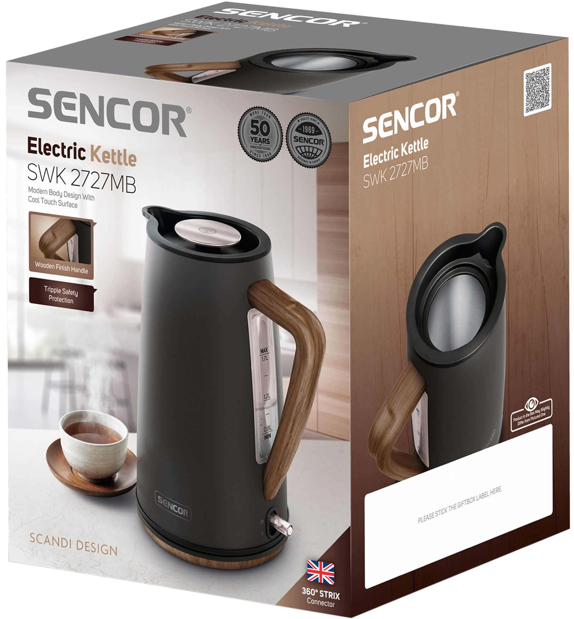 SENCOR SWK 2727MB 1,7 literes rozsdamentes acél vízforraló – 11. kép