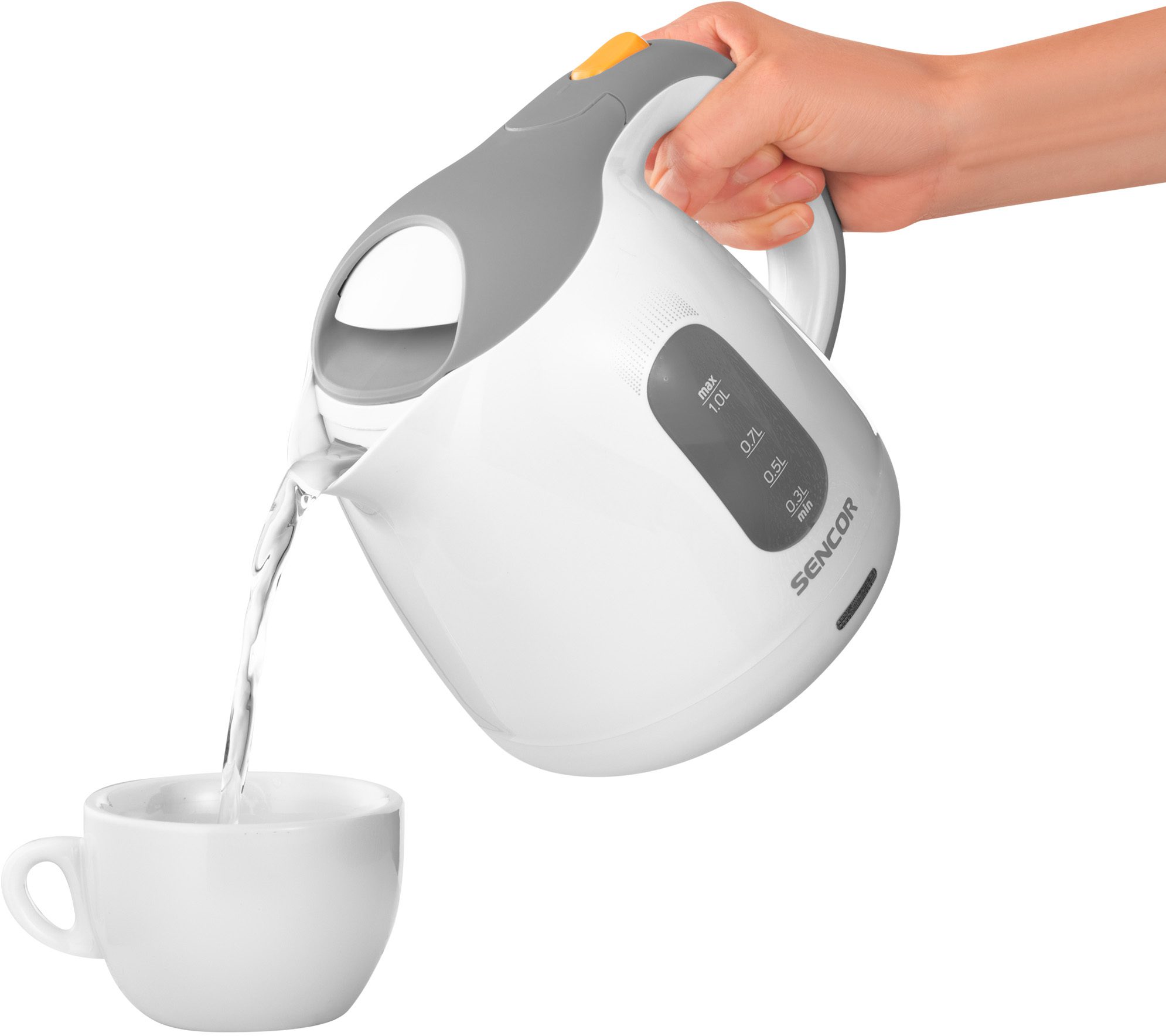 SENCOR SWK 1100WH 1 literes fehér vízforraló – 5. kép