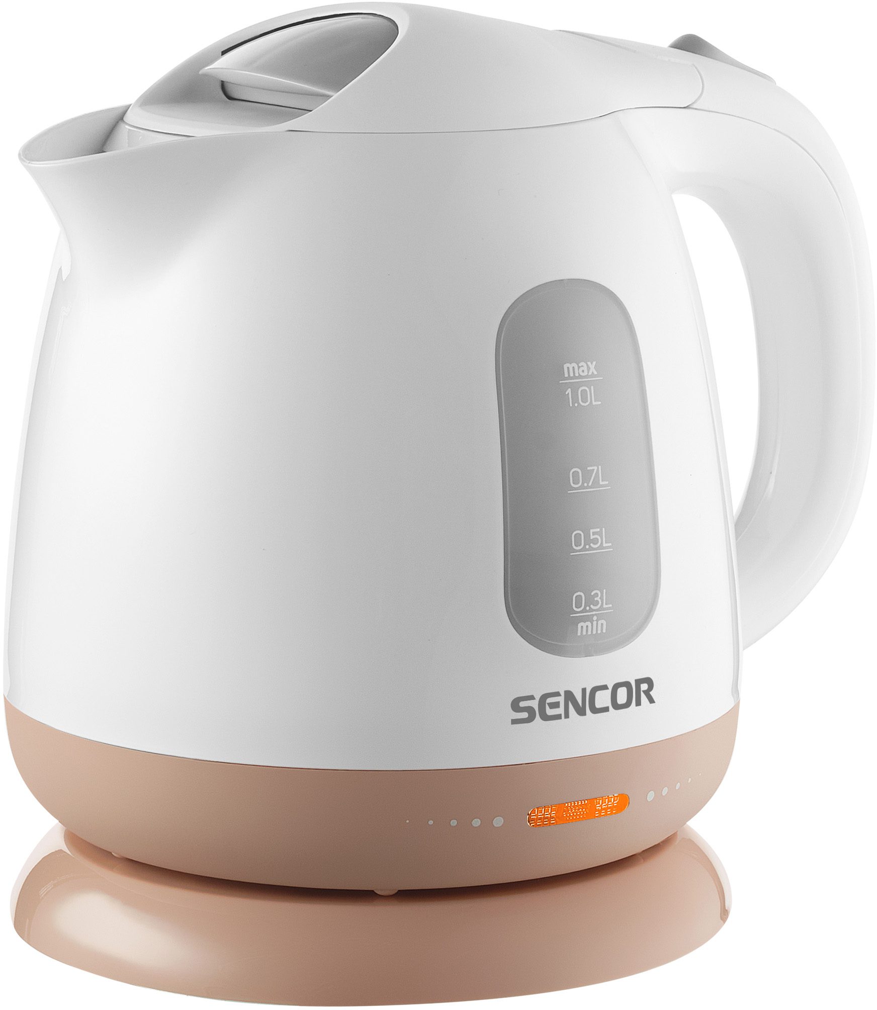 SENCOR SWK 1102RS 1 literes fehér-krém vízforraló – 3. kép
