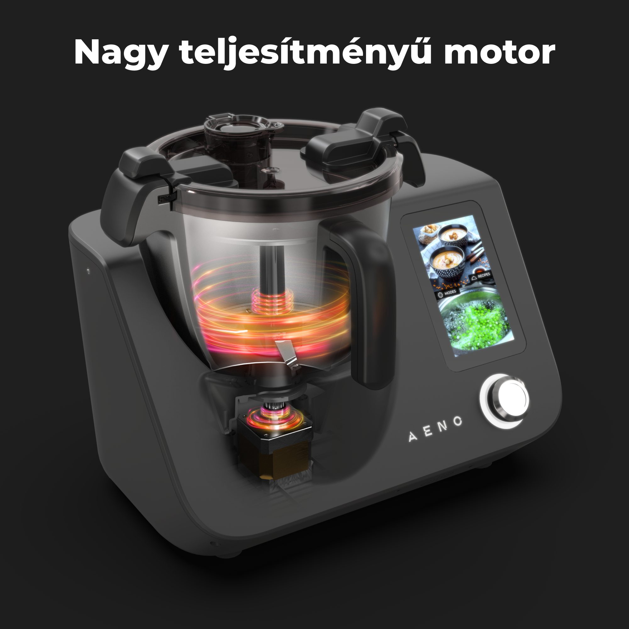 AENO ACR0001S konyhai robotgép 3,5 literes tállal és Wi-Fi-kapcsolattal – 9. kép