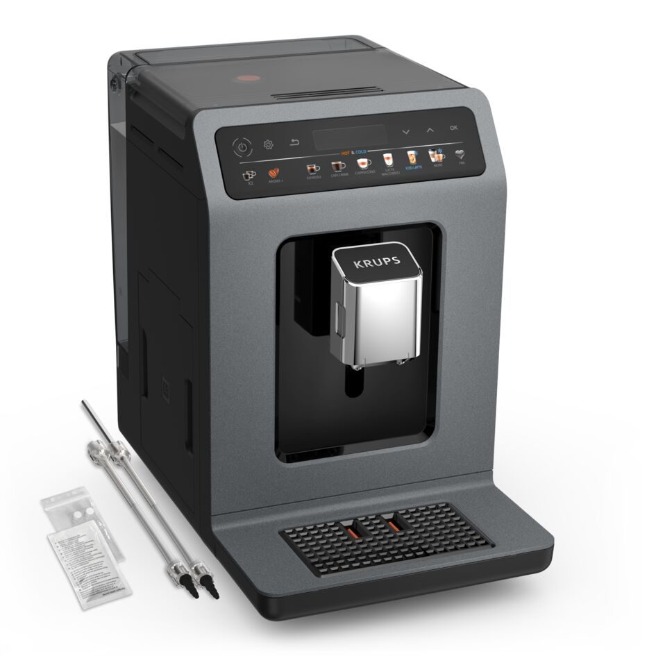 KRUPS EA898GF0 Evidence Hot&Cold automata kávéfőző 18 italprogrammal – 4. kép