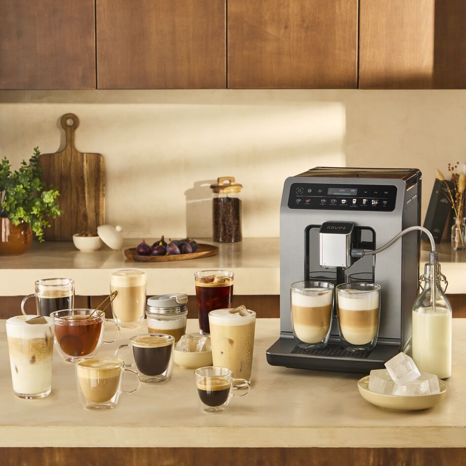 KRUPS EA898GF0 Evidence Hot&Cold automata kávéfőző 18 italprogrammal – 7. kép