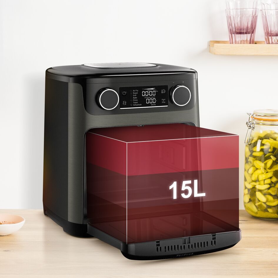 TEFAL FW5558E0 Easy Fry Multifunction 15 l-es forrólevegős sütő – 3. kép