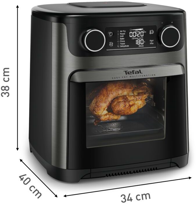 TEFAL FW5558E0 Easy Fry Multifunction 15 l-es forrólevegős sütő – 8. kép