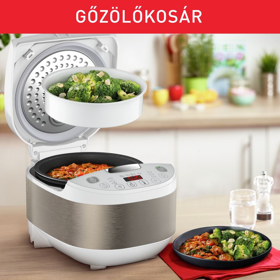 TEFAL RK6221E1 Simply Cook Plus 4 l-es többfunkciós elektromos kukta – 9. kép