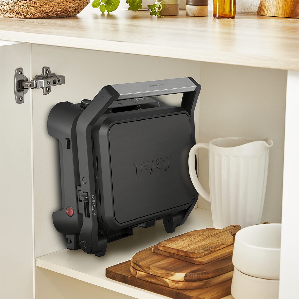 TEFAL GC5108E0 Supergrill XL fekete 3 az 1-ben grillsütő – 4. kép