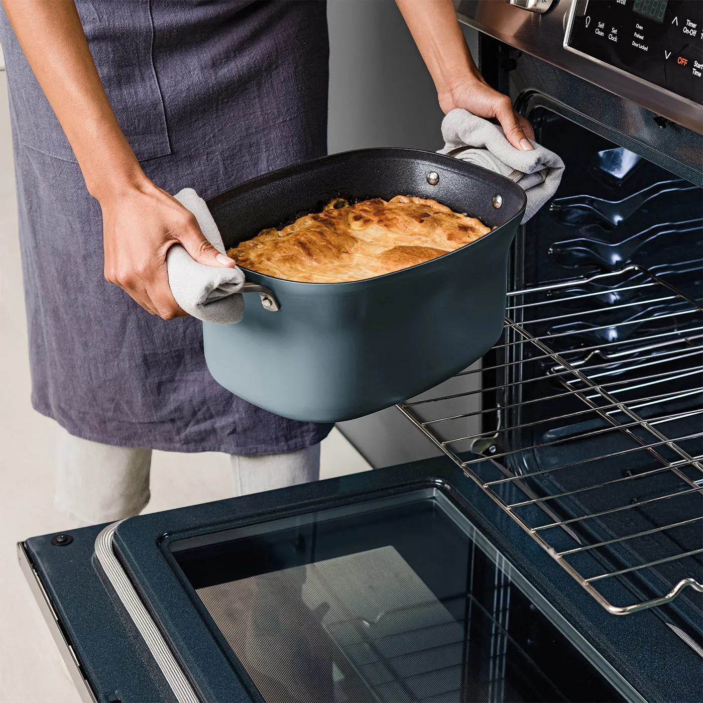 NINJA MC1001EU Foodi 8 az 1-ben PossibleCooker multicooker, 8 literes, szürke-kék – 5. kép