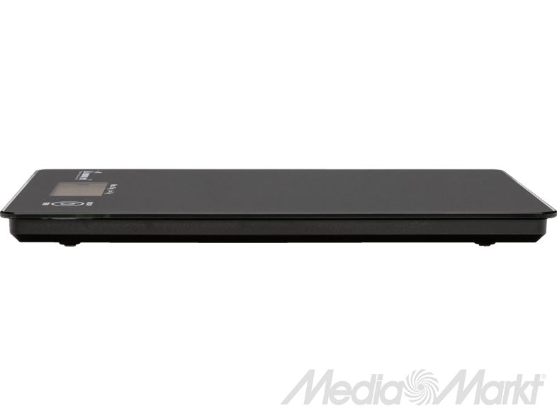 MOMERT 6841 fekete üveg konyhai mérleg LCD kijelzővel – 3. kép