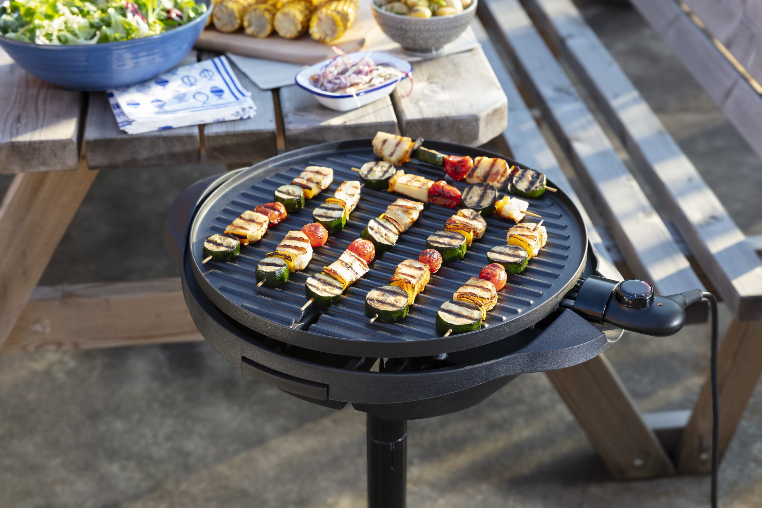 GEORGE FOREMAN 22460-56 kültéri és beltéri álló grill levehető sütőlappal – 11. kép