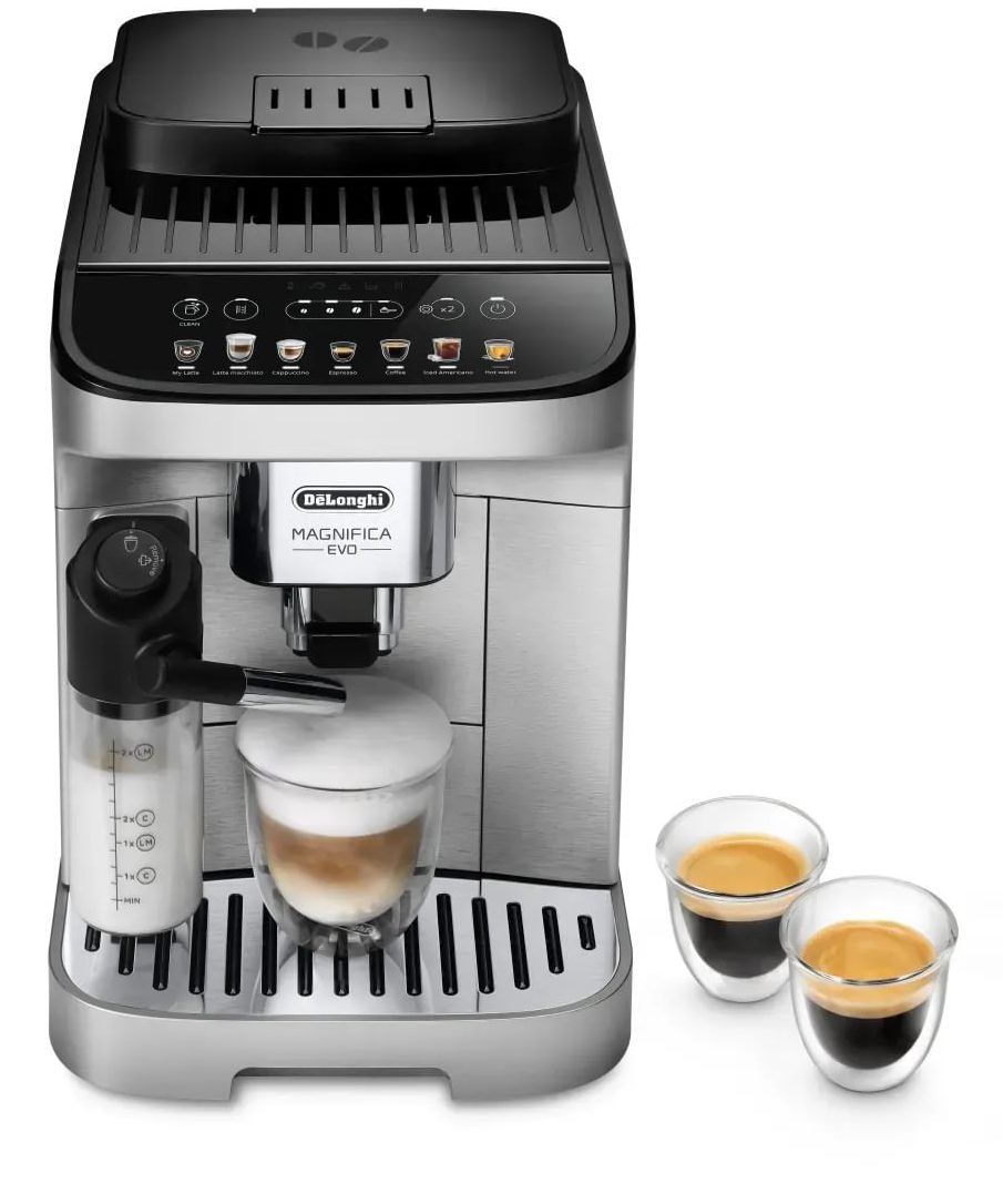 DE-LONGHI Magnifica Evo ECAM290.85.SB automata kávéfőző LatteCrema tejrendszerrel – 2. kép