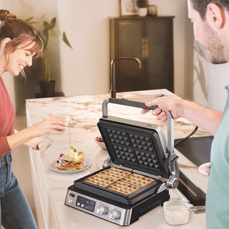 BRAUN CG7044 kontaktgrill külön szabályozható sütőlapokkal – 5. kép