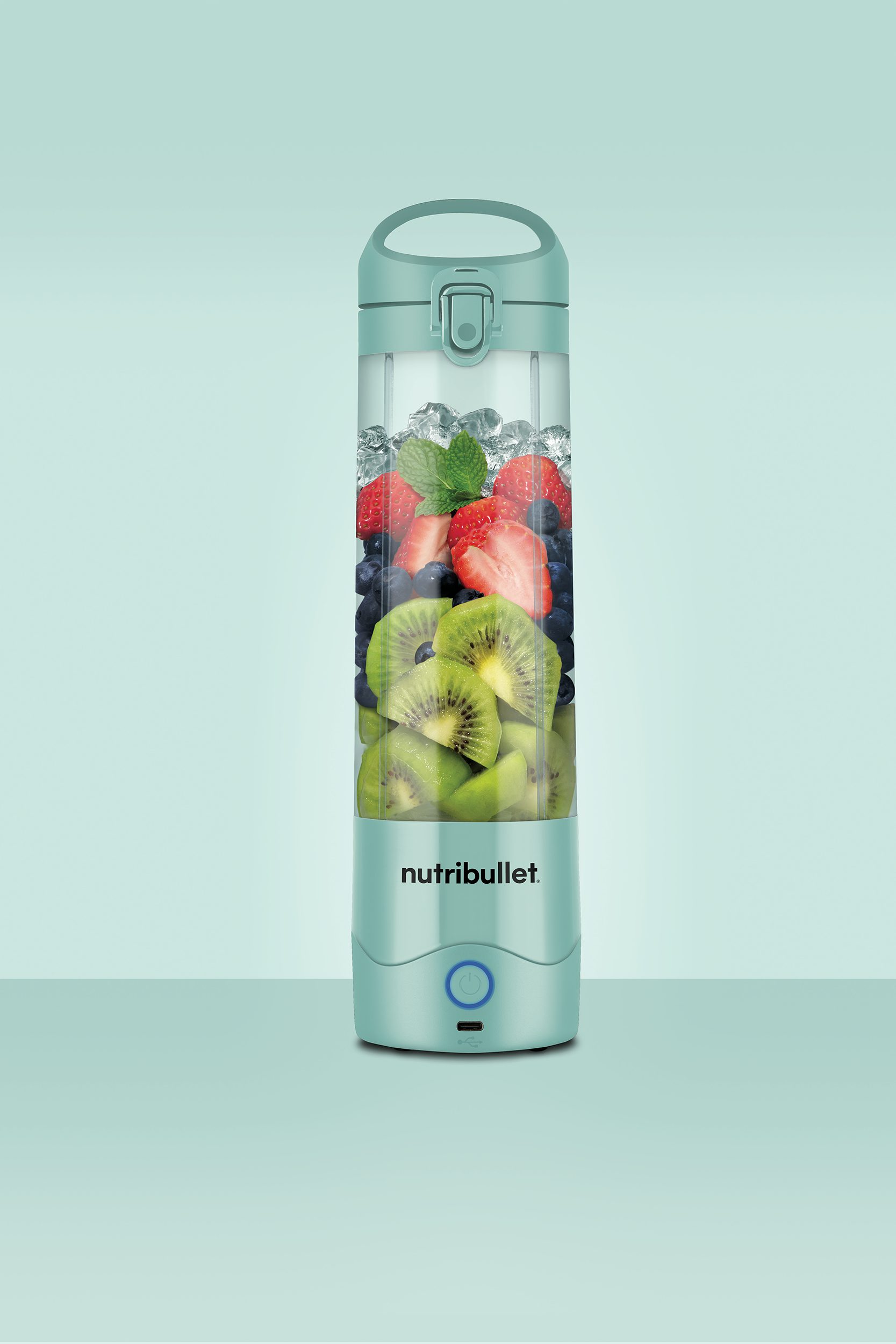NUTRIBULLET NBP003.LBL kék hordozható turmixgép 475 ml-es pohárral – 4. kép