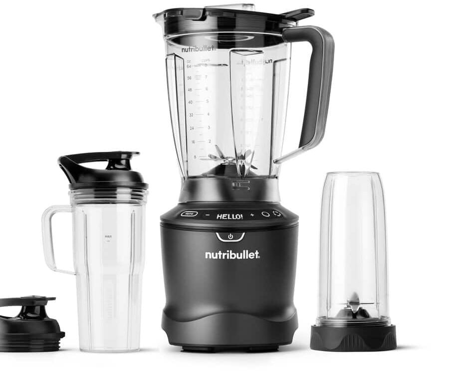 NUTRIBULLET NBF550DG 1500 W-os turmixgép többféle keverőedénnyel – 3. kép