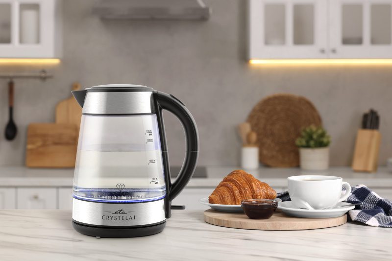 ETA Crystela II 1154 üveg vízforraló belső világítással, 1,7 l – 6. kép