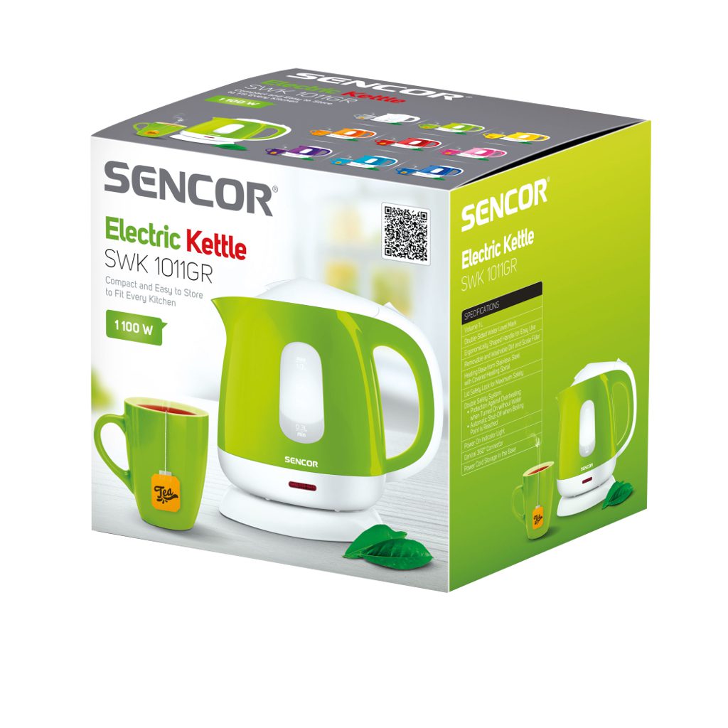 SENCOR SWK 1011GR 1 literes zöld vízforraló – 3. kép