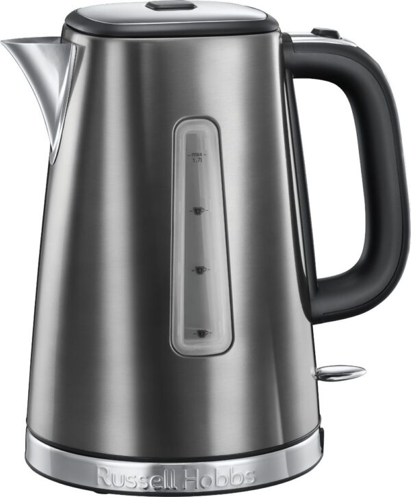 RUSSELL HOBBS 23210-70 Luna szürke vízforraló gyorsforraló jelölésekkel