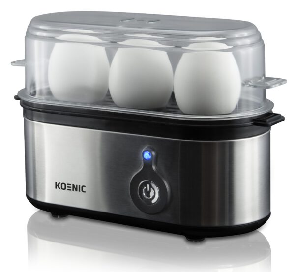 KOENIC KEB 3225 inox tojásfőző 3 tojáshoz
