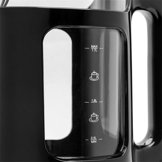 HUSLOG OWN000056 duplafalú üveg vízforraló LED világítással, 1,7 l, 2200 W – 3. kép