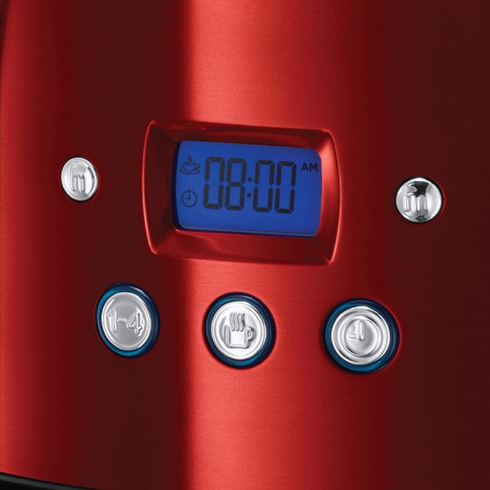 RUSSELL HOBBS 23240-56 Luna filteres kávéfőző, piros-inox – 5. kép