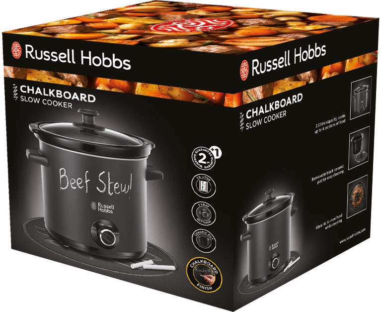RUSSELL HOBBS 24180-56 krétatábla felületű lassú főző, 3,5 literes – 2. kép