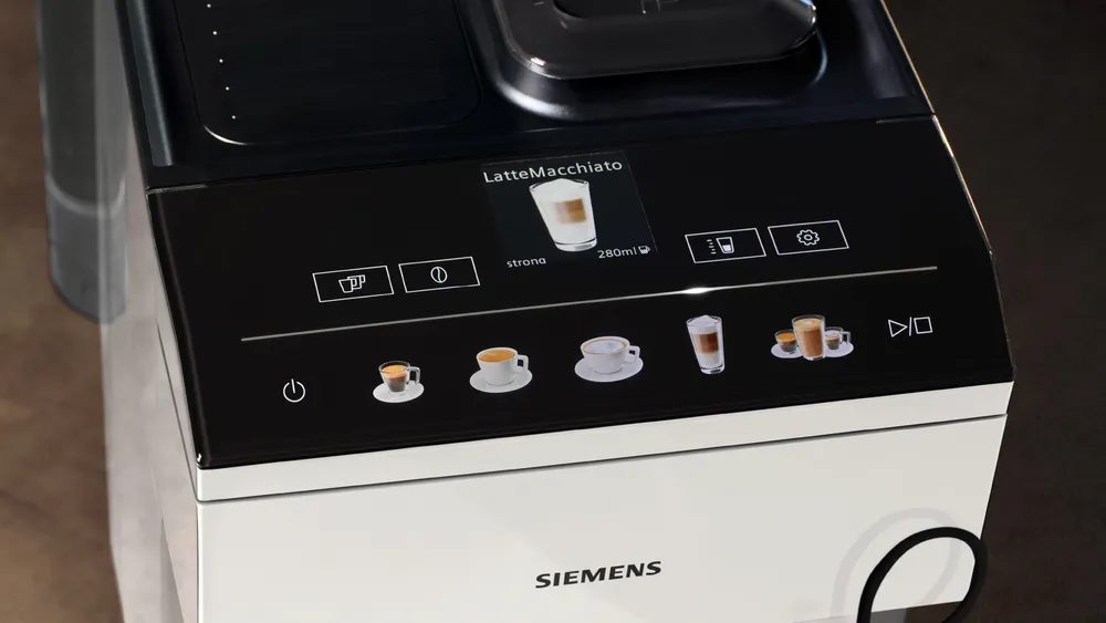 SIEMENS TP515R02 EQ500 automata kávéfőző, 15 bar, fehér – 2. kép