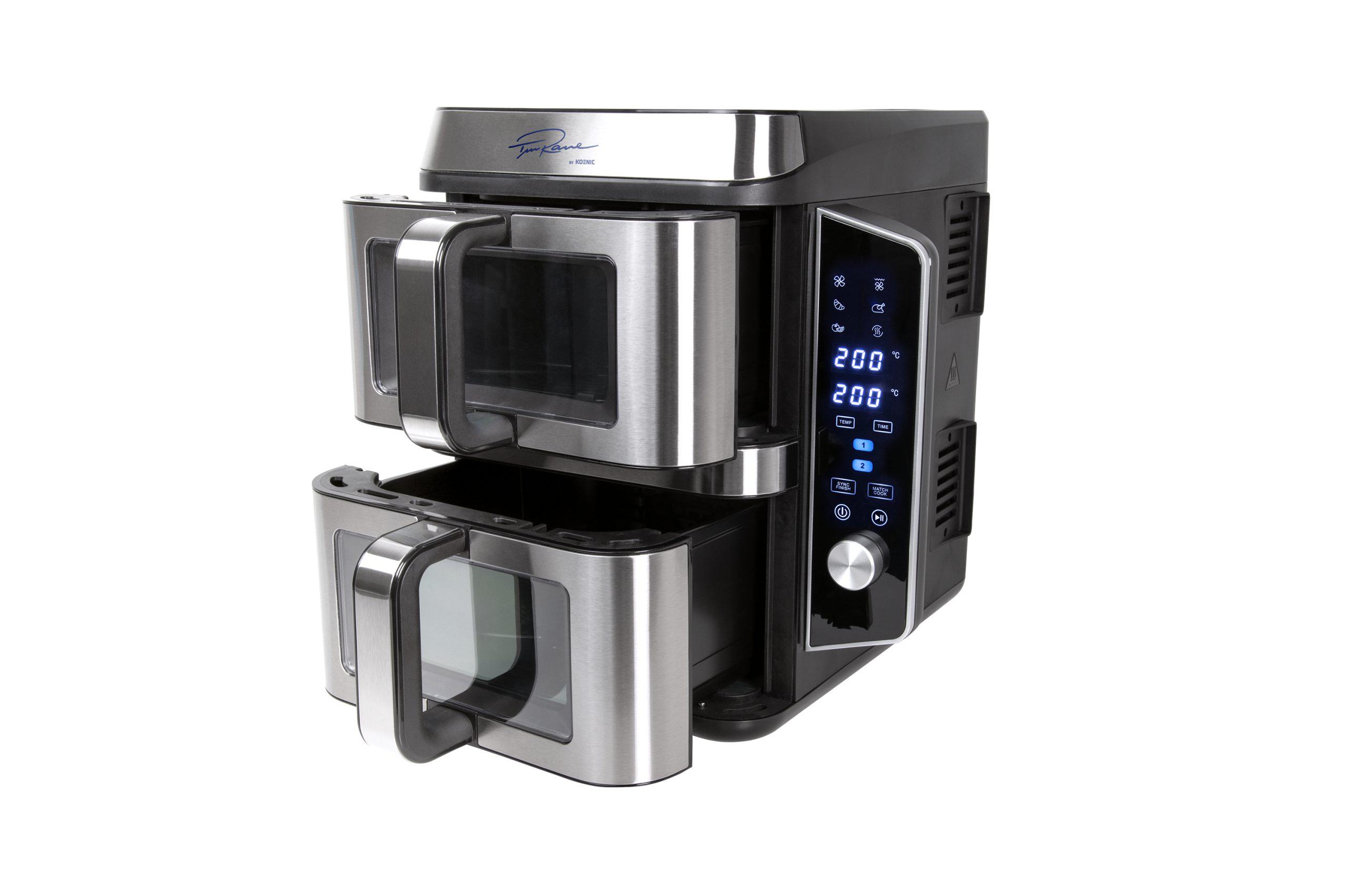 KOENIC KTAF-TR 9122425 kétkosaras forrólevegős sütő – 10. kép