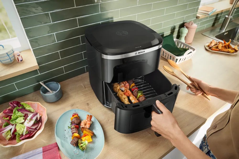 BOSCH MAF671B1 S6 forrólevegős sütő 7,2 literes kosárral és 8 programmal – 4. kép