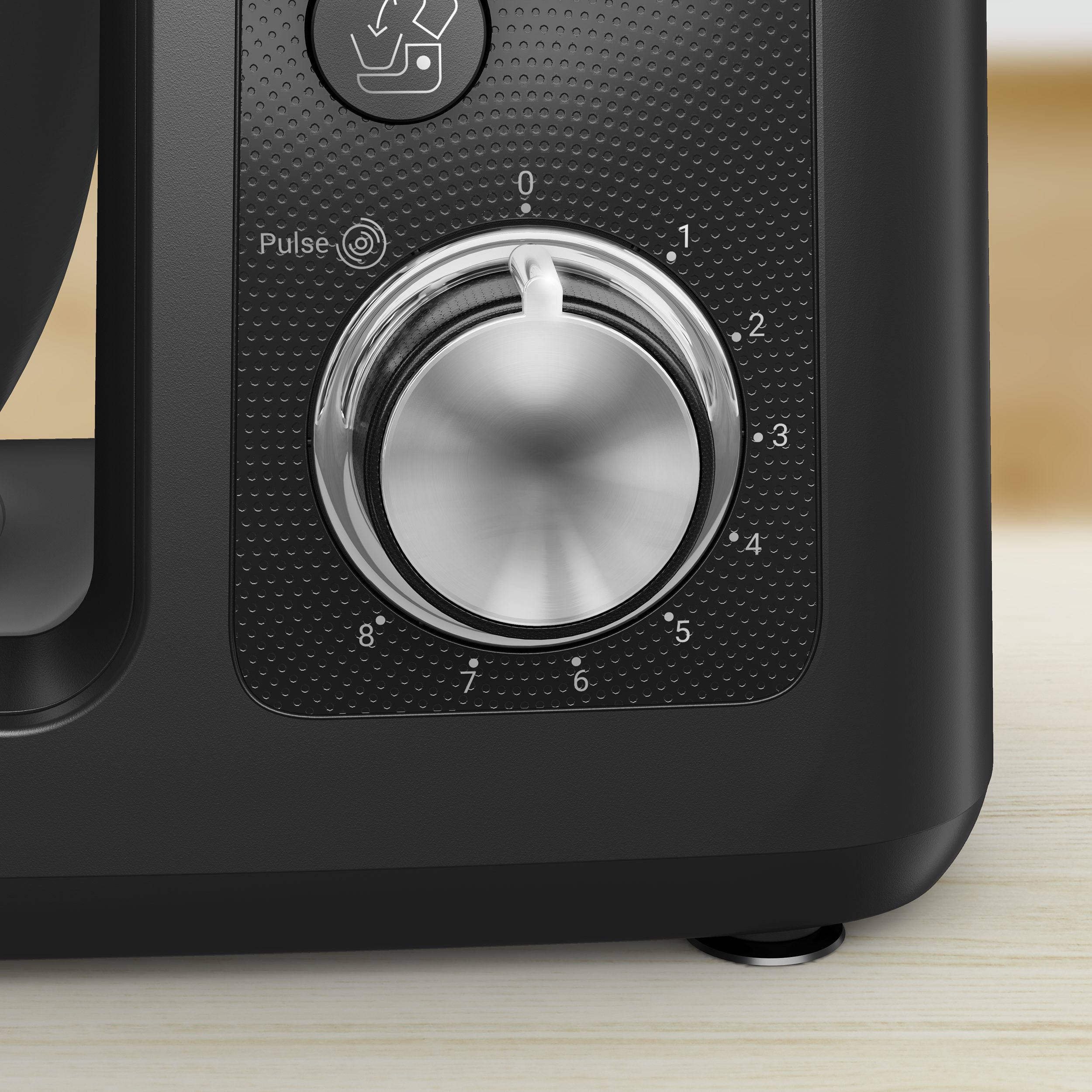 TEFAL QB522838 Bake Partner fekete konyhai robotgép 1100 W-os motorral – 3. kép