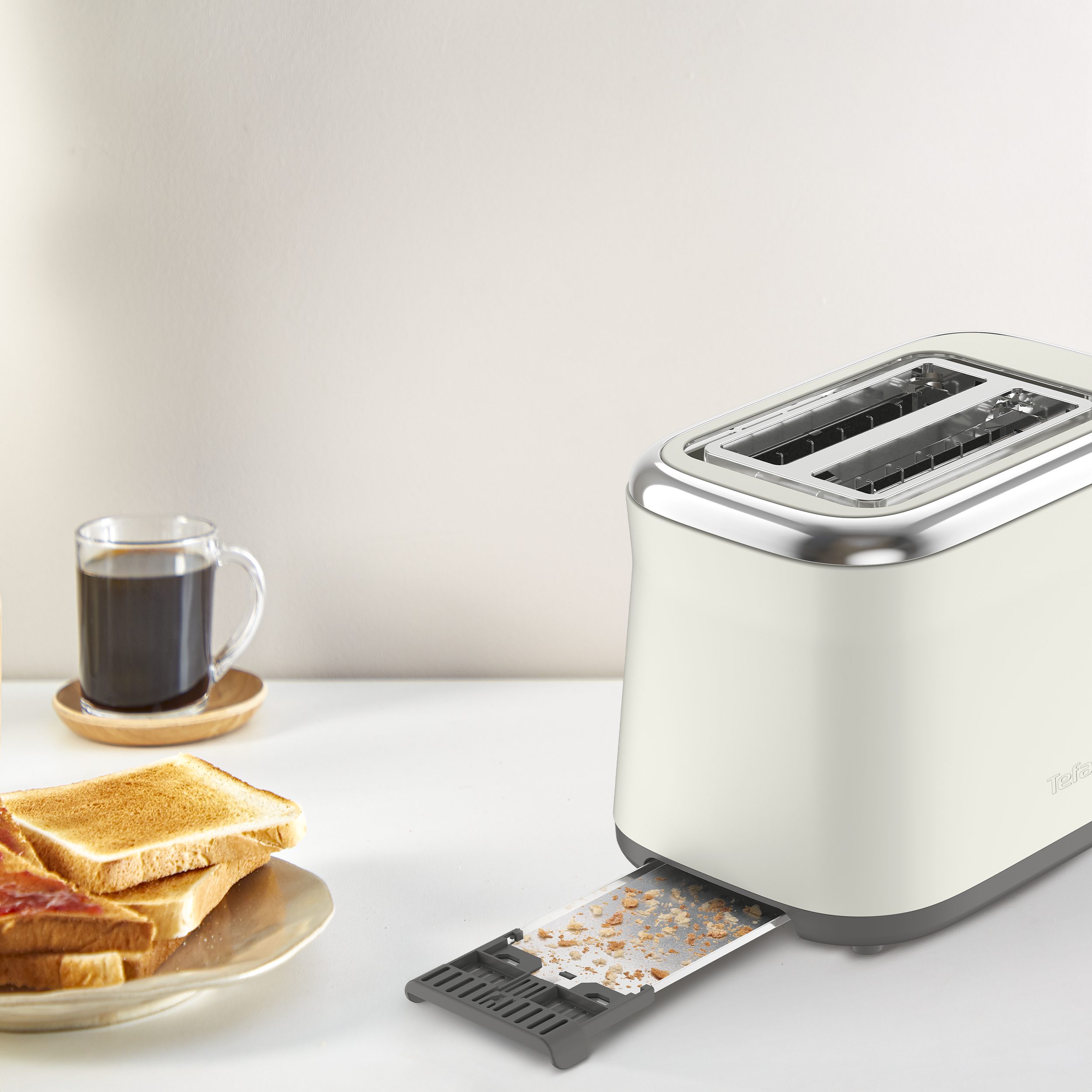 TEFAL TT720AE0 Collection Rise kétrekeszes kenyérpirító, 850 W – 2. kép