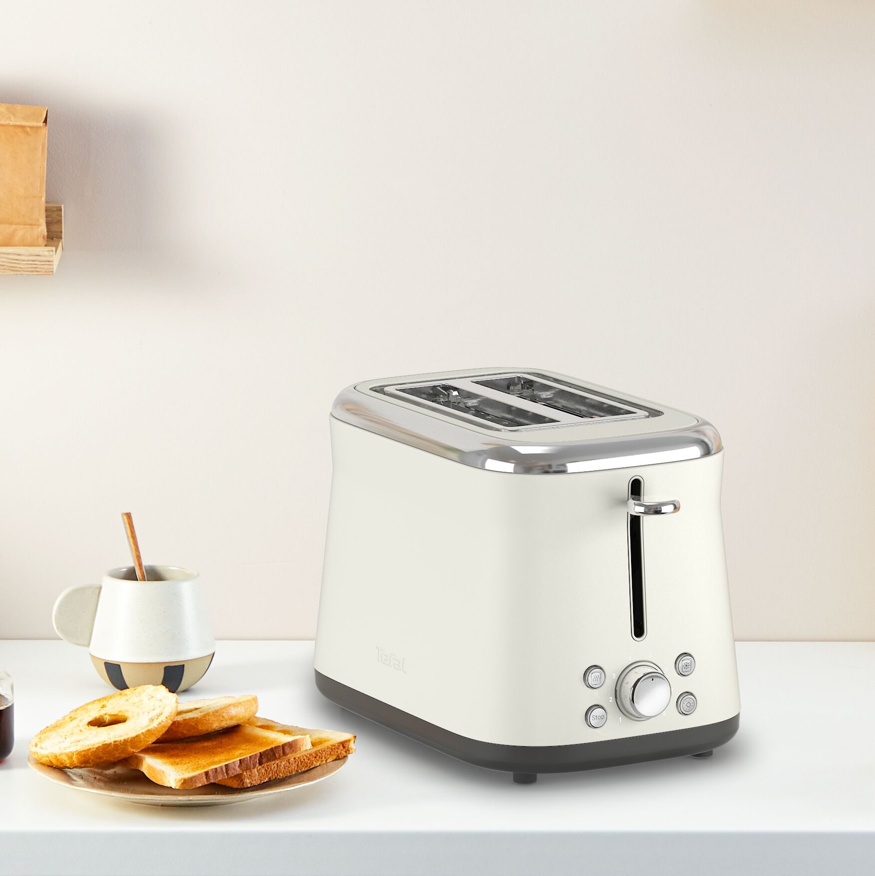 TEFAL TT720AE0 Collection Rise kétrekeszes kenyérpirító, 850 W – 3. kép