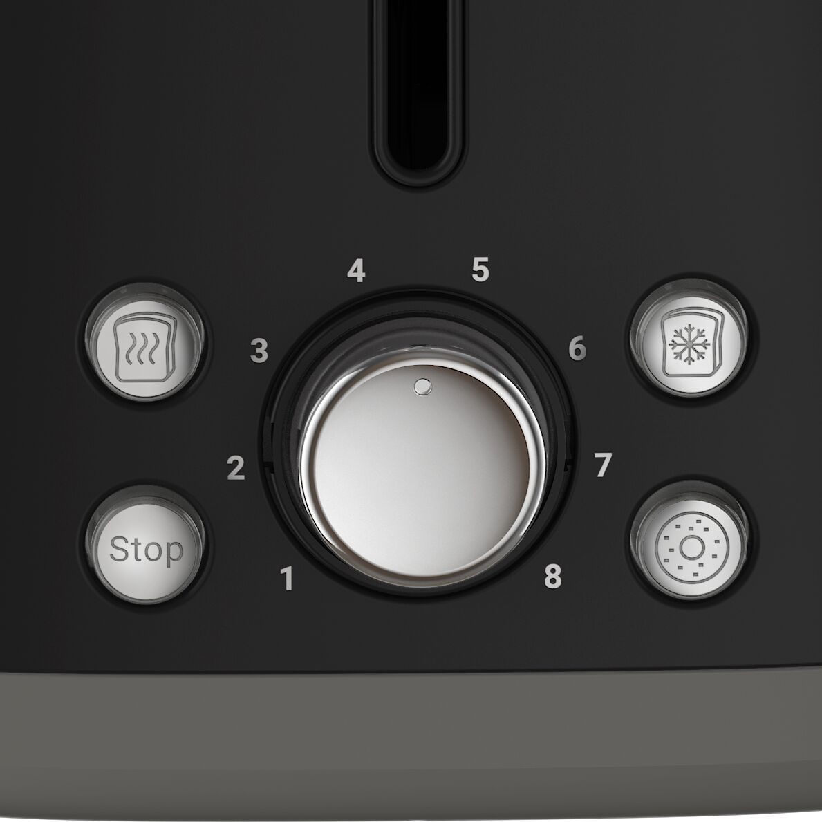 TEFAL TT7208E0 Collection Black kétrekeszes kenyérpirító – 4. kép