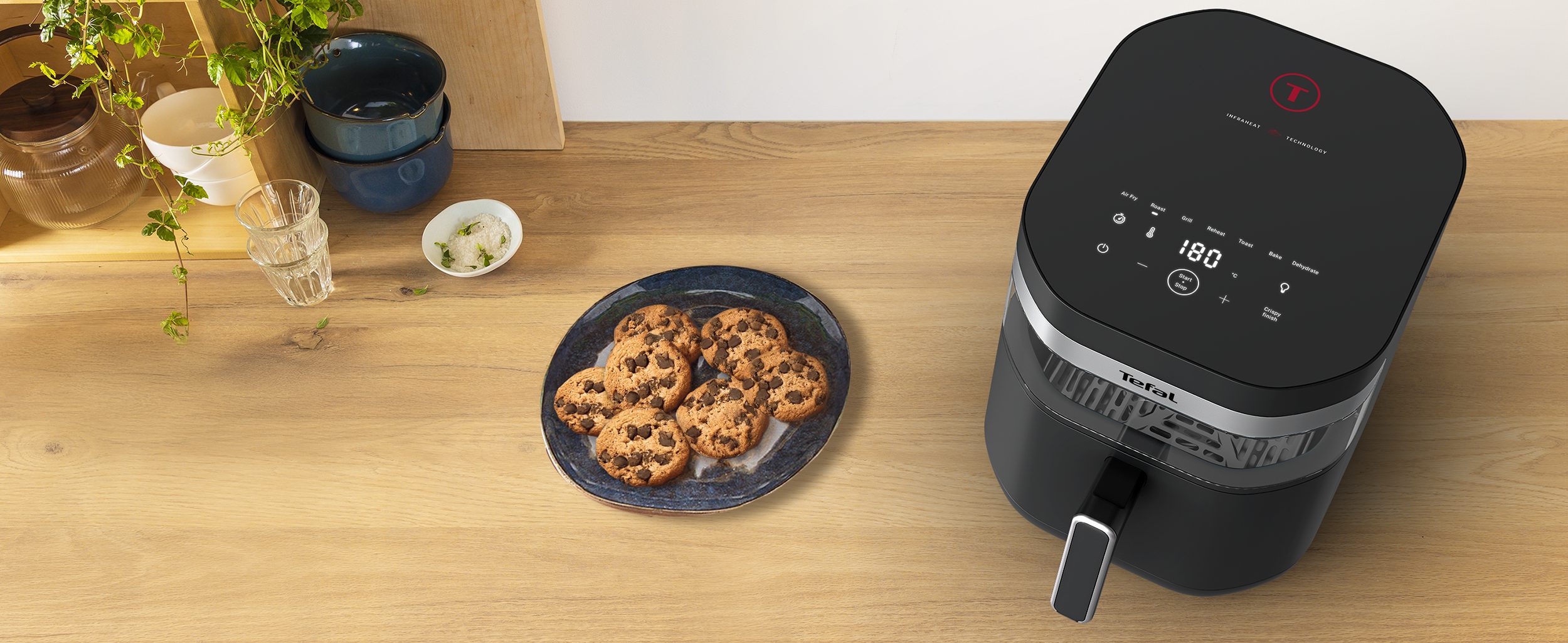 TEFAL EY8328E0 Easy Fry Infrared fekete forrólevegős sütő, 7 l – 7. kép