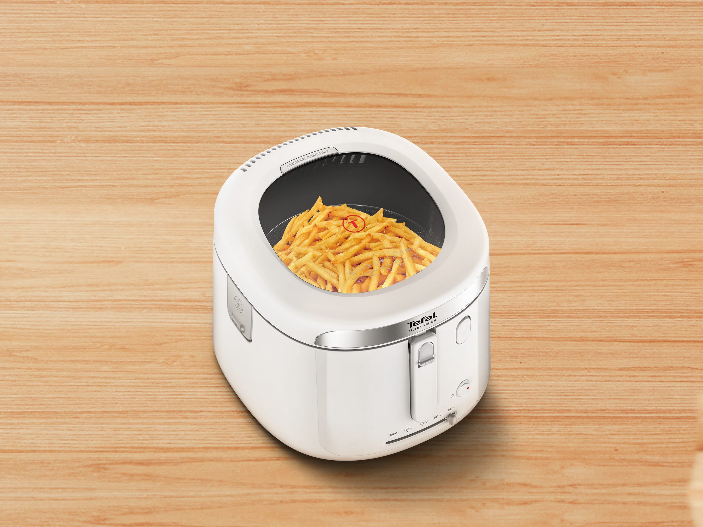 TEFAL FF2541E0 Filtra Vision fehér olajsütő – 4. kép