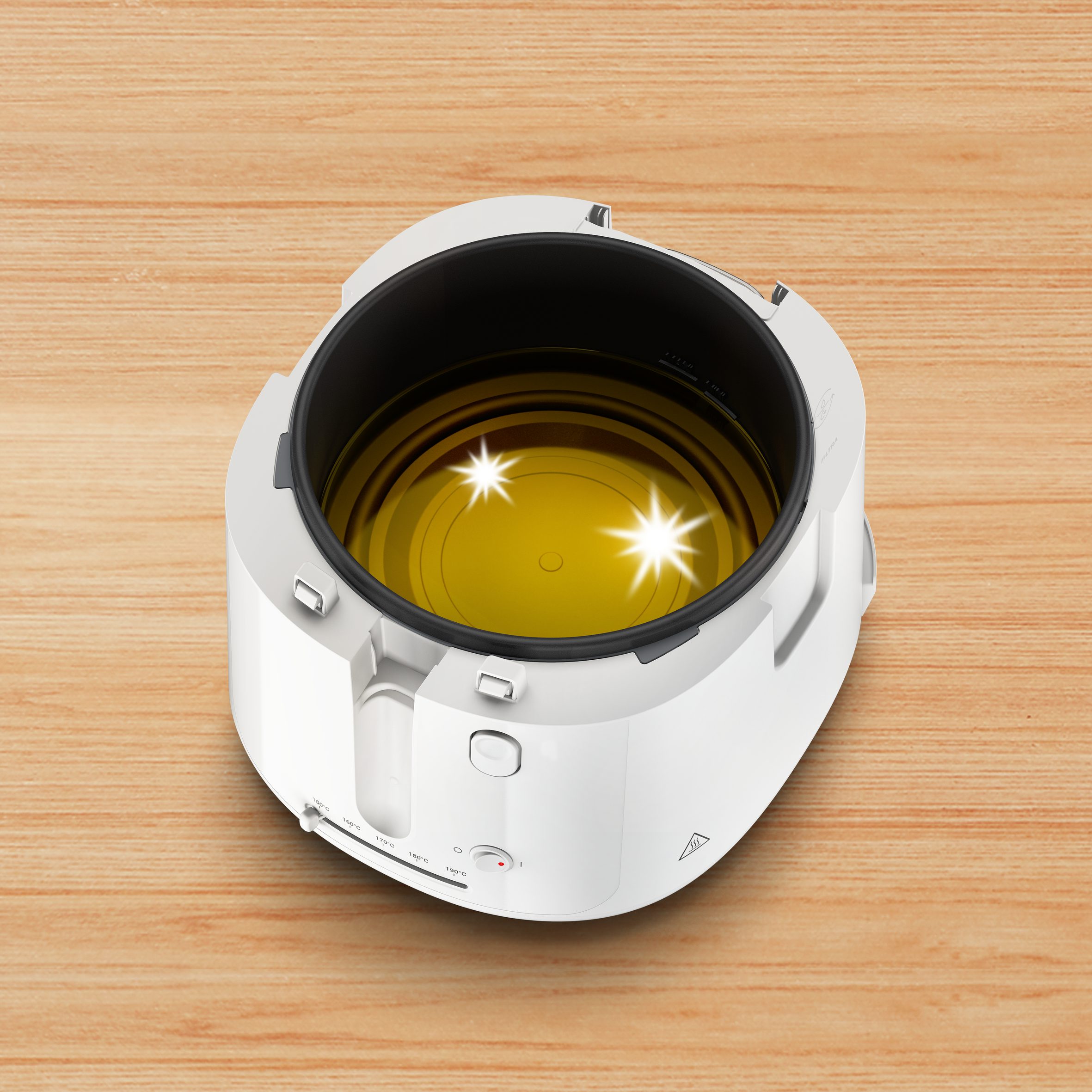 TEFAL FF2541E0 Filtra Vision fehér olajsütő – 6. kép