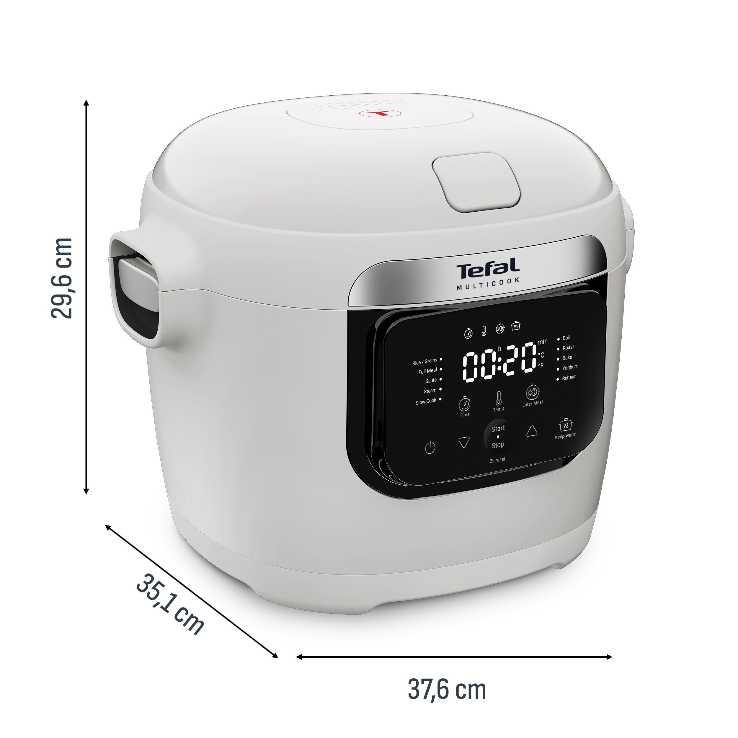 TEFAL MY700BF0 Multicook Nube 6 l-es multifunkciós főzőedény és forrólevegős sütő – 11. kép