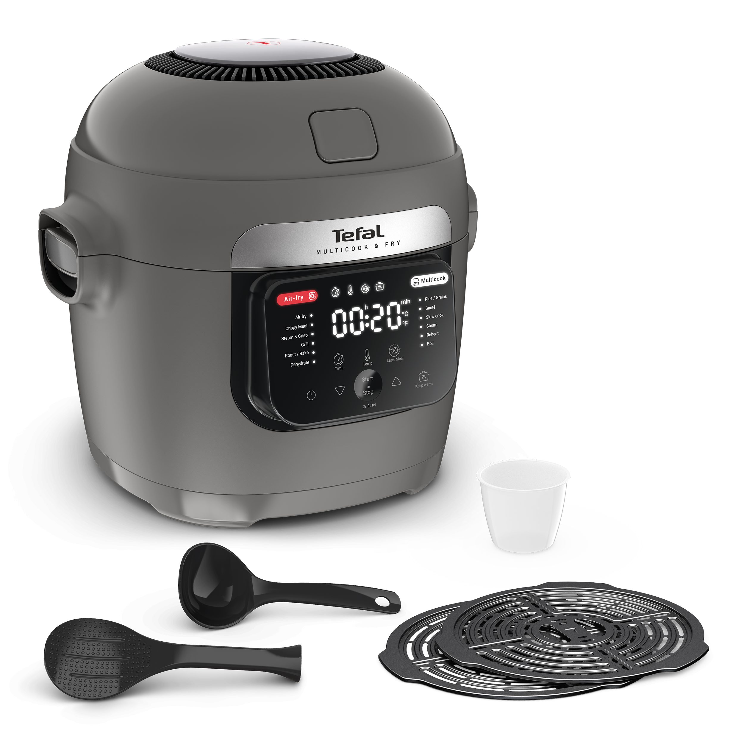TEFAL MY731BF0 Multicook Fry 6 literes multifunkciós főző- és sütőkészülék – 2. kép