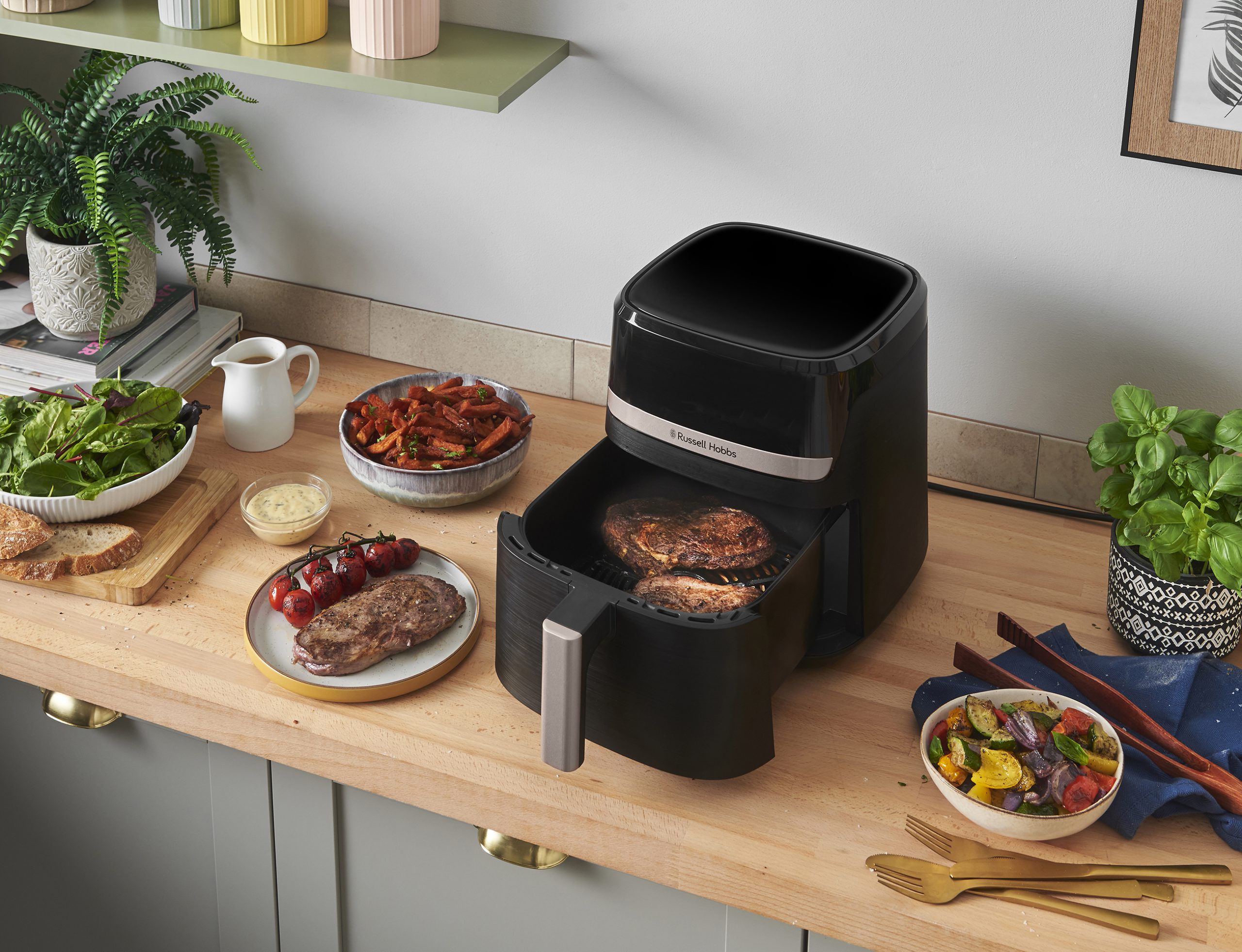 RUSSELL HOBBS 27620-56/RH SatisFry 5,5 literes airfryer – 5. kép