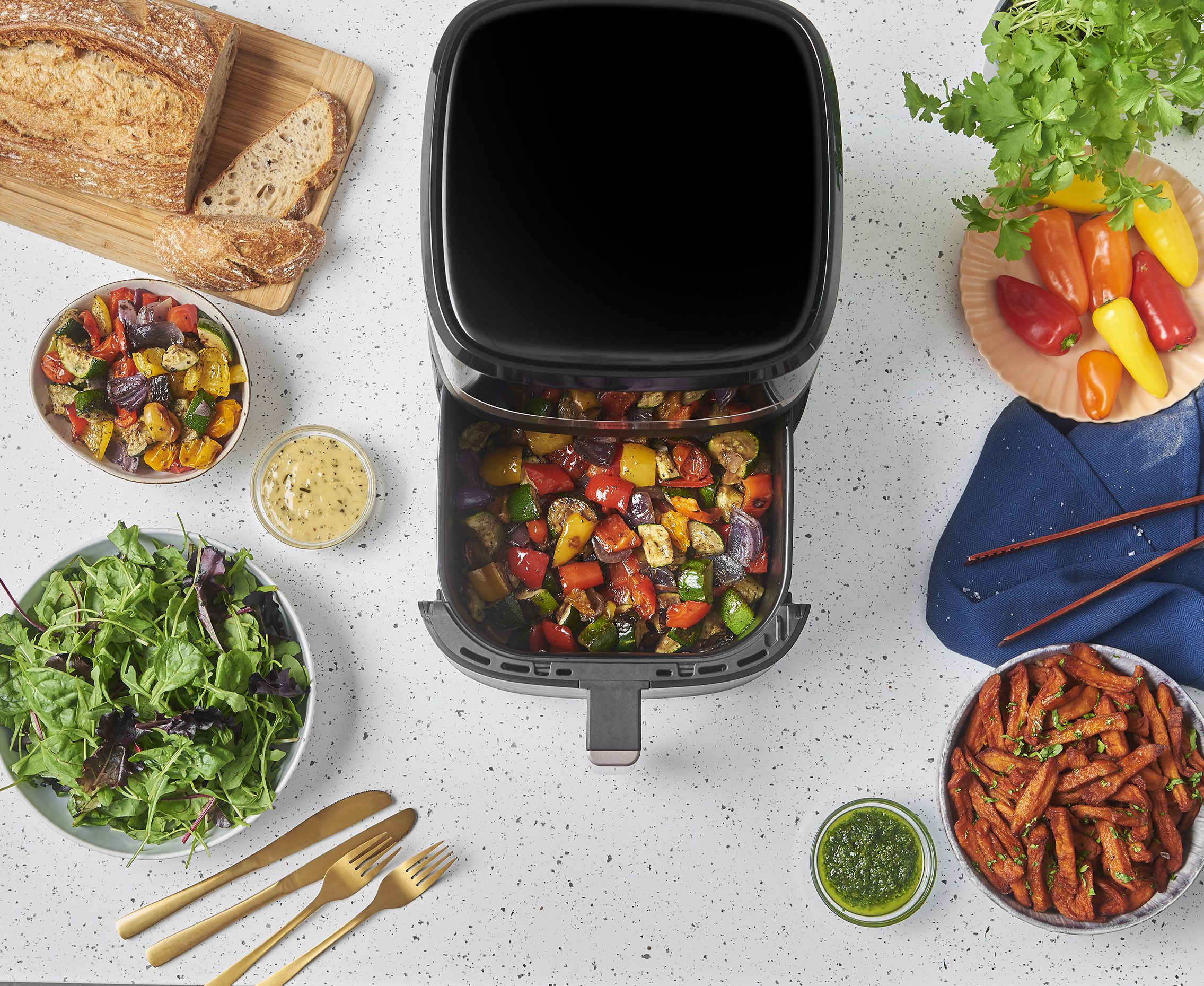 RUSSELL HOBBS 27620-56/RH SatisFry 5,5 literes airfryer – 8. kép