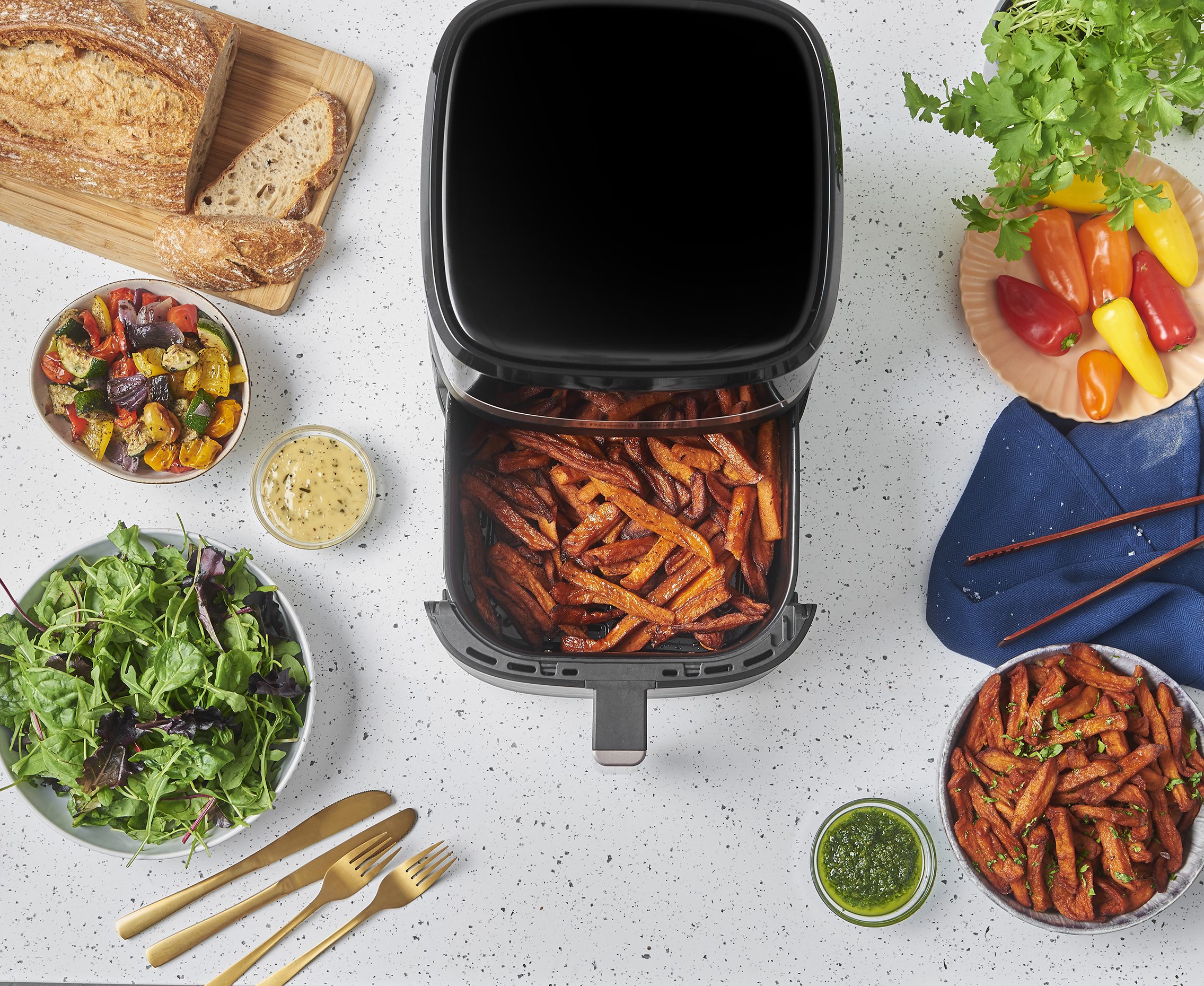 RUSSELL HOBBS 27620-56/RH SatisFry 5,5 literes airfryer – 11. kép