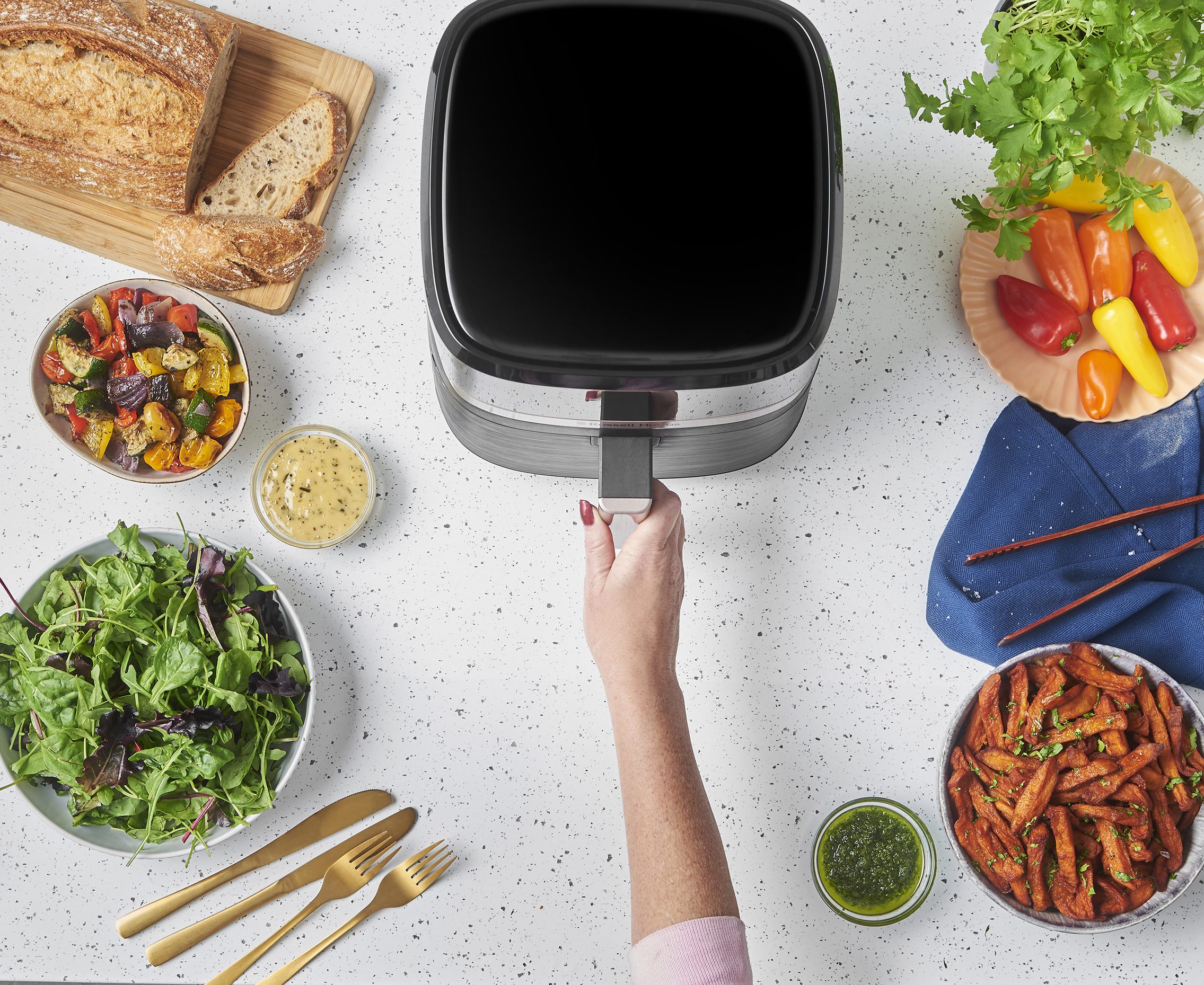 RUSSELL HOBBS 27620-56/RH SatisFry 5,5 literes airfryer – 12. kép