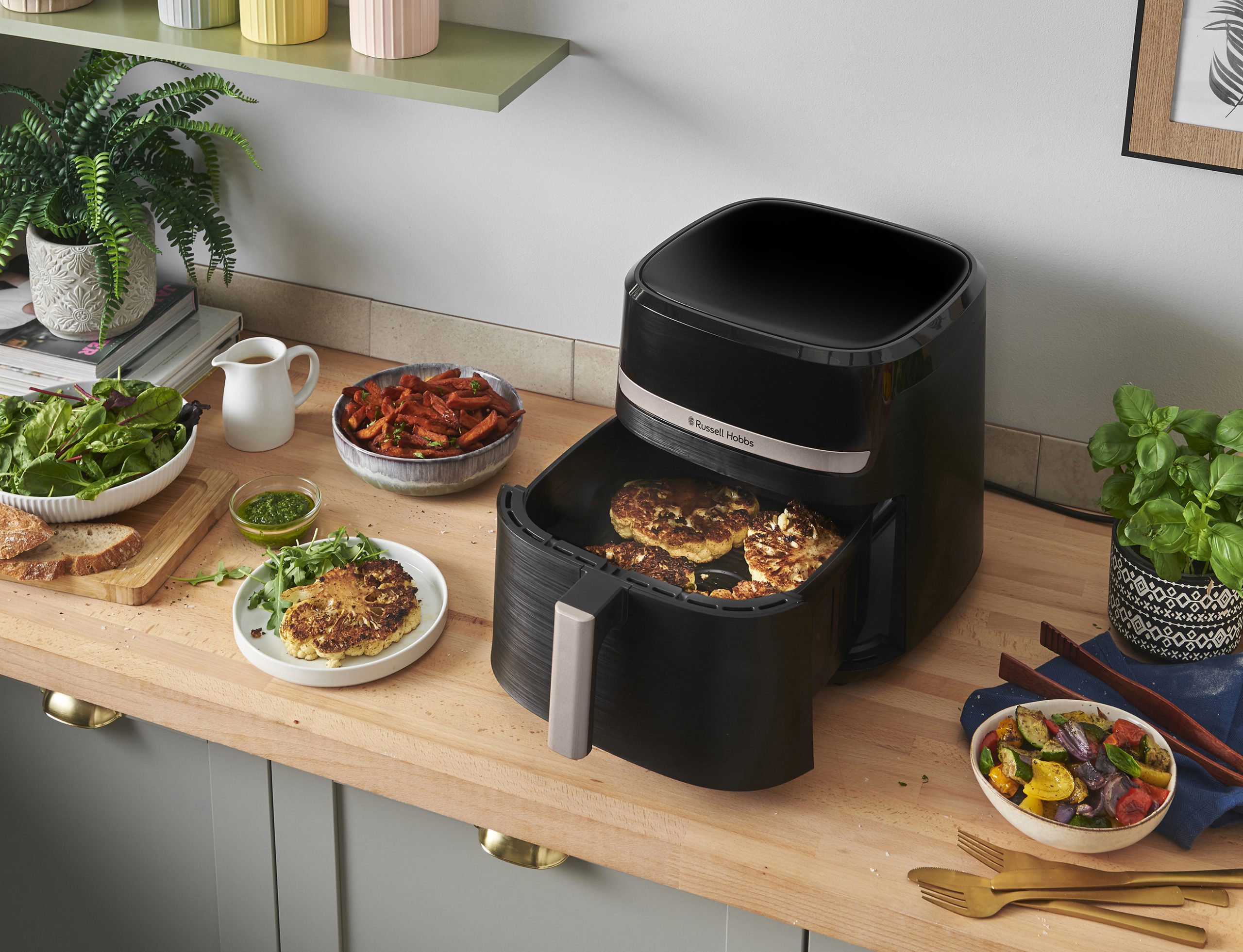 RUSSELL HOBBS 27630-56/RH Satisfry 8,3 literes forrólevegős sütő – 12. kép