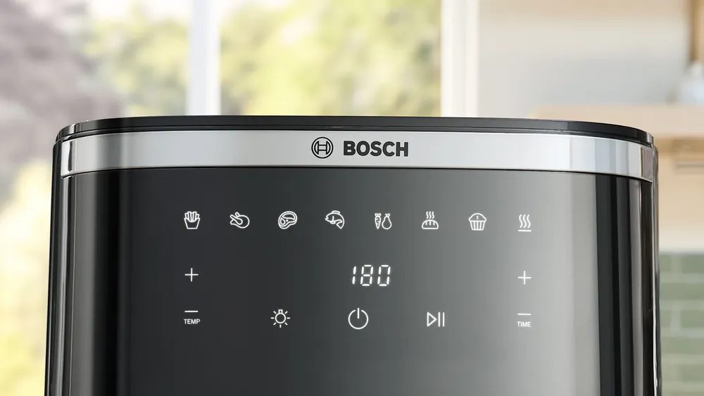 BOSCH MAF671B0 Serie 6 forrólevegős sütő 7,2 l-es kosárral és betekintő ablakkal – 7. kép