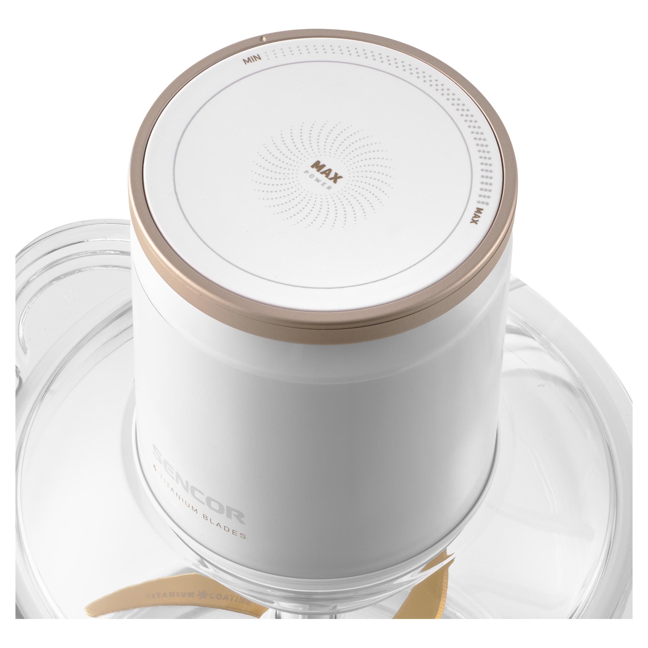 SENCOR SCB 7000WH 800 W-os aprító 3 literes üvegedénnyel – 2. kép