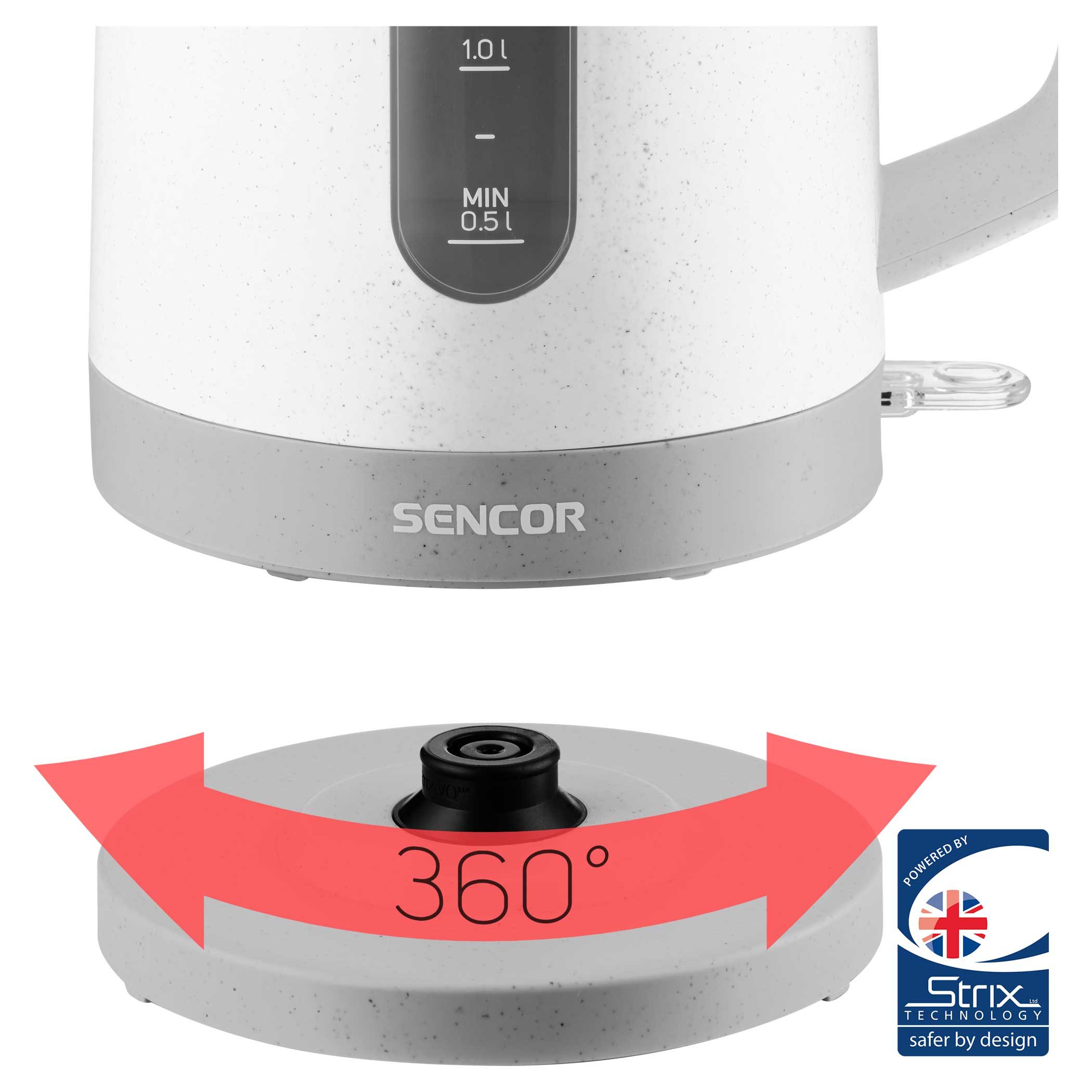 SENCOR SWK 1738WH 1,7 literes fehér vízforraló – 4. kép