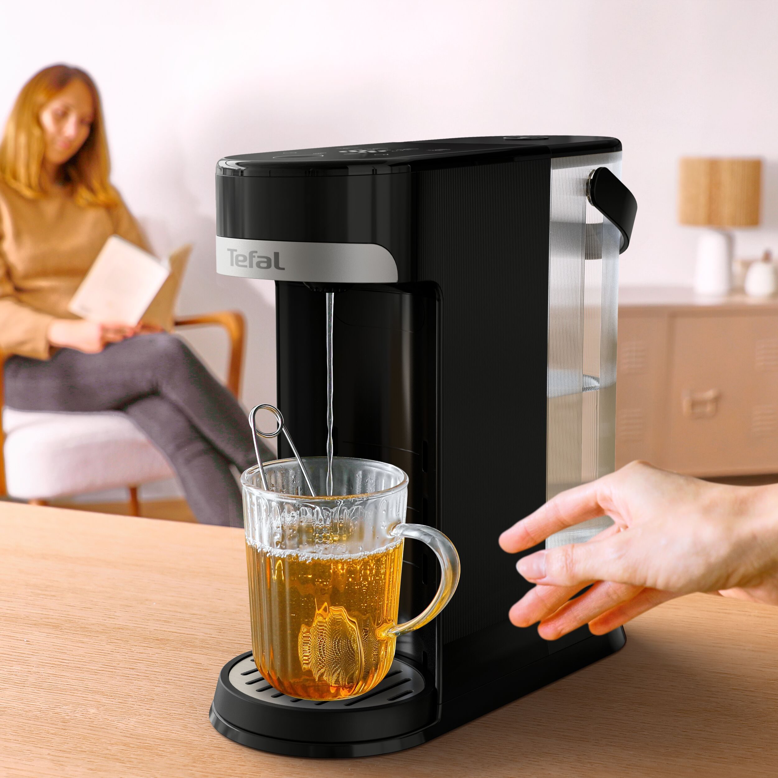 TEFAL BR3508E0 Instant Hot Water vízforraló hőmérséklet-szabályozással – 5. kép