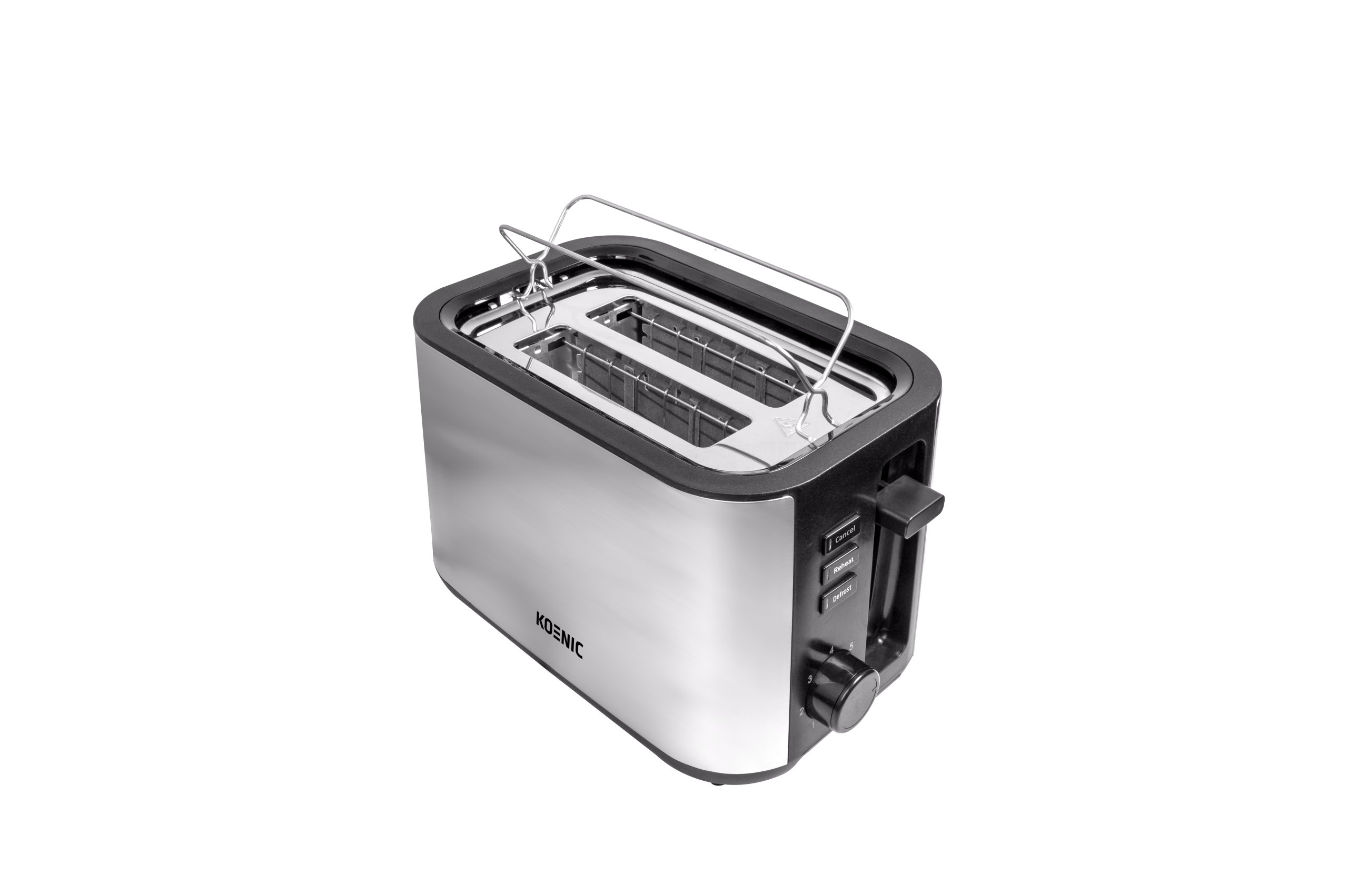 KOENIC KTO 2325 M kétrekeszes kenyérpirító zsemlemelegítővel – 3. kép