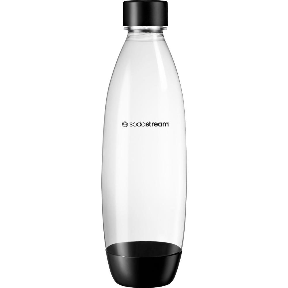 SODA STREAM BO FUSE 1L Black fekete-átlátszó tritán szénsavasító palack – 2. kép
