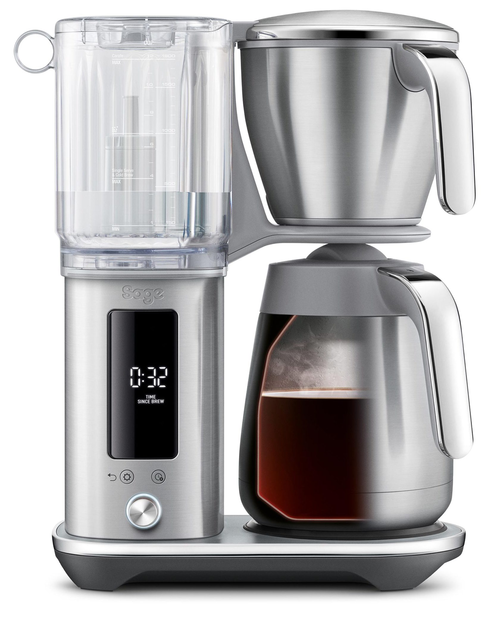 SAGE SDC465BSS filteres kávéfőző termokancsóval és Cold Brew móddal – 2. kép