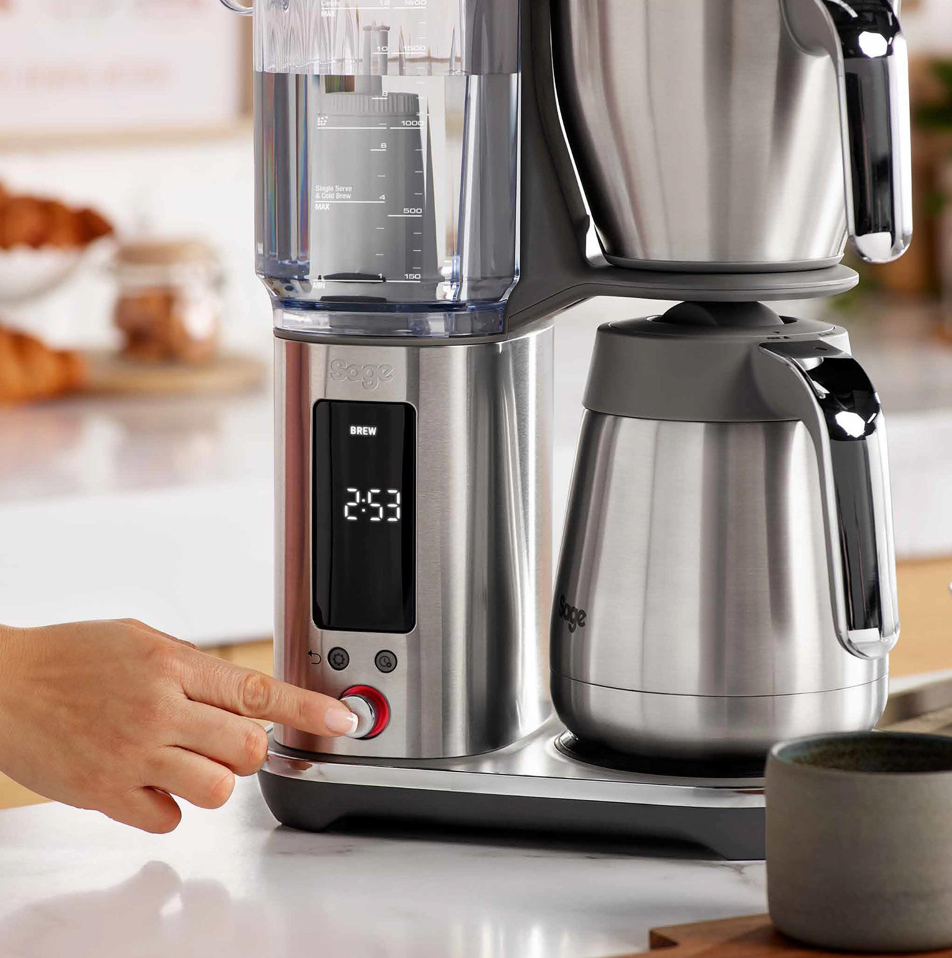 SAGE SDC465BSS filteres kávéfőző termokancsóval és Cold Brew móddal – 10. kép