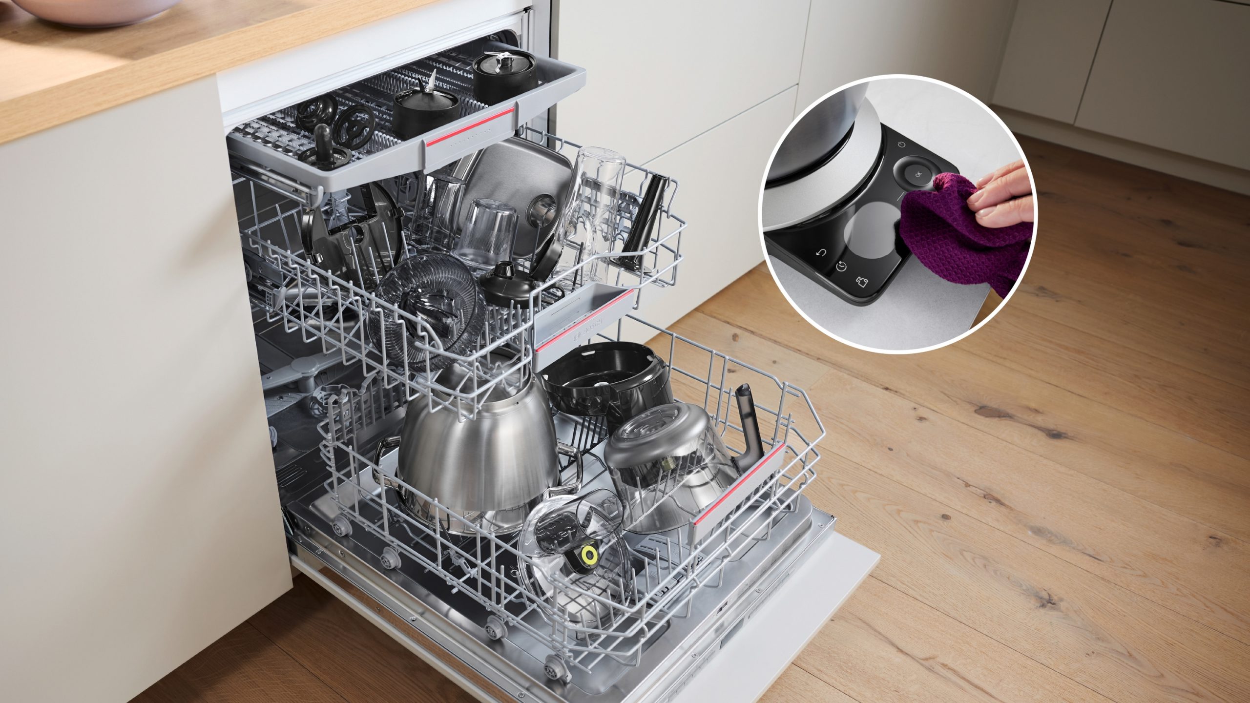 BOSCH MUMS8ZS00 Serie8 konyhai robotgép beépített mérleggel, 1800 W, fekete/inox – 14. kép